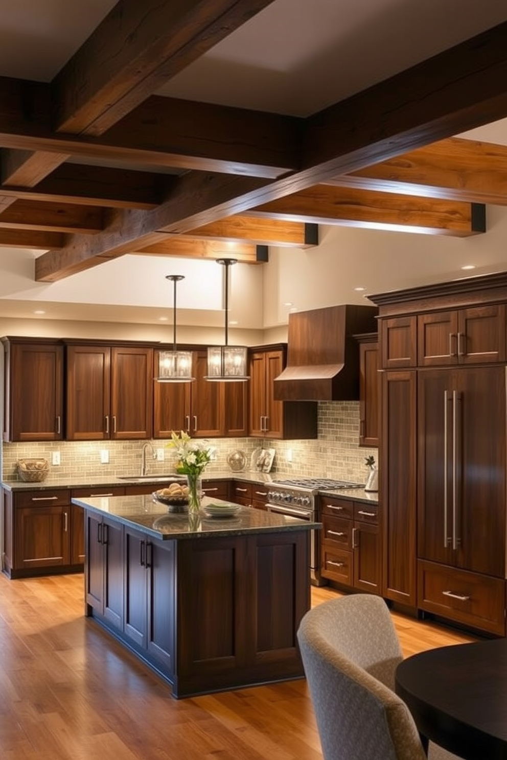 A compact pantry designed for optimal storage efficiency. The shelves are filled with neatly organized jars and containers, while a small countertop provides space for meal prep. The walls are painted in a light neutral tone, creating a bright and airy feel. Soft LED lighting illuminates the pantry, highlighting the neatly arranged items and enhancing the overall ambiance.