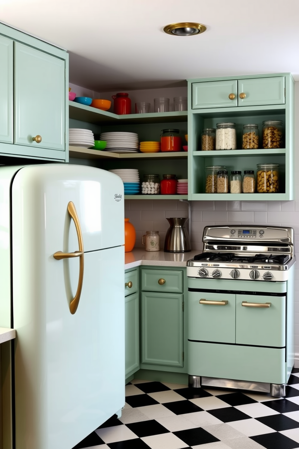 A stylish basement kitchen featuring glass-front cabinets that showcase elegant dishware and glassware. The cabinetry is complemented by a sleek marble countertop and modern stainless steel appliances, creating a contemporary yet inviting atmosphere.