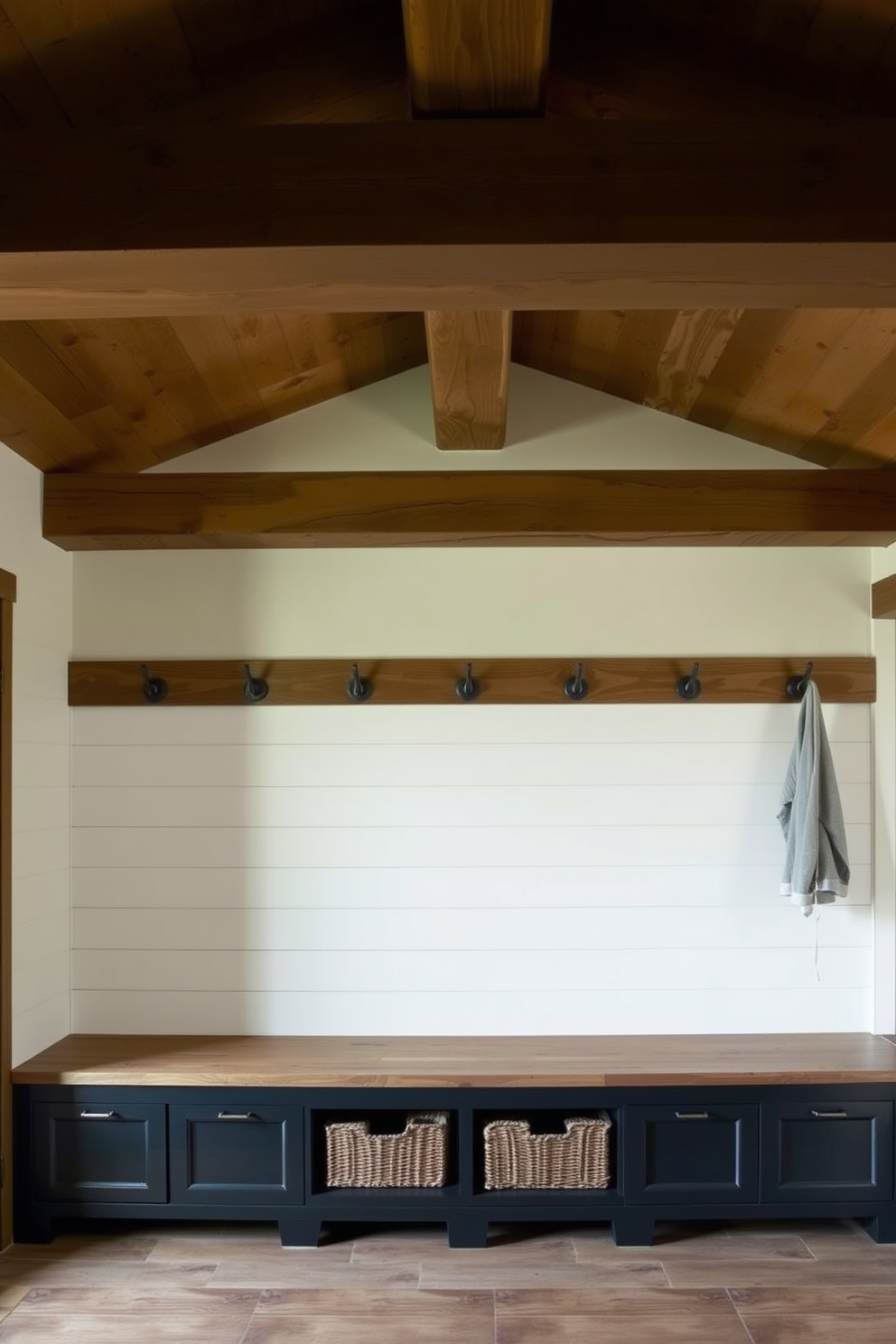 Textured wall finishes create a sense of depth and dimension in any space. Incorporating materials like reclaimed wood or stone can enhance the rustic charm of your design. For a rustic mudroom, consider using a combination of natural wood benches and open shelving. Add hooks for coats and baskets for shoes to maintain an organized yet inviting atmosphere.